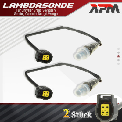 2x Lambdasonde Regelsonde + Diagnosesonde für Mercedes-Benz C204 A207 Jeep Dodge