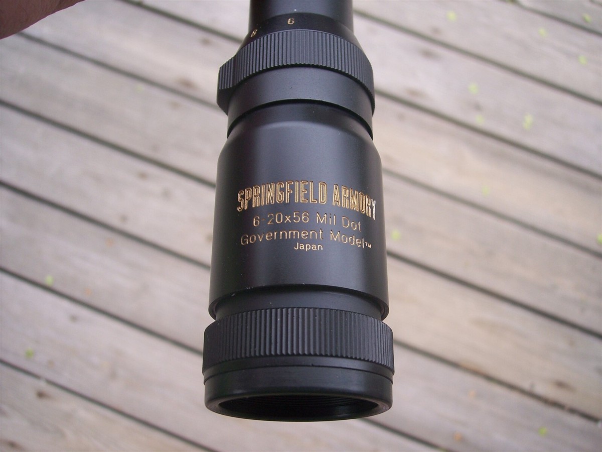 Springfield Armory 6-20x56mm Rifle Scope Illuminated AO 1st Focal