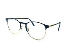 ORIGINAL RAY BAN RB 6375 2890 Black On Gold Unisex Eyeglasses 51mm 18 145