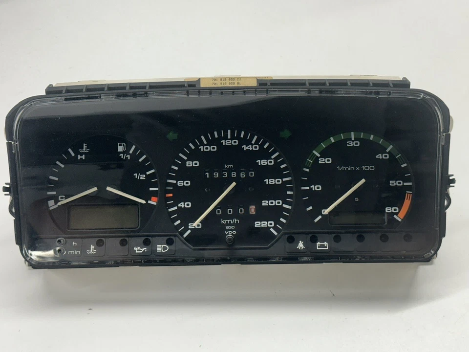 1995-02 VW EuroVan Rialta Volkswagen Instrument Gauge Cluster [*REPAIR SERVICE] - Image 3 of 4