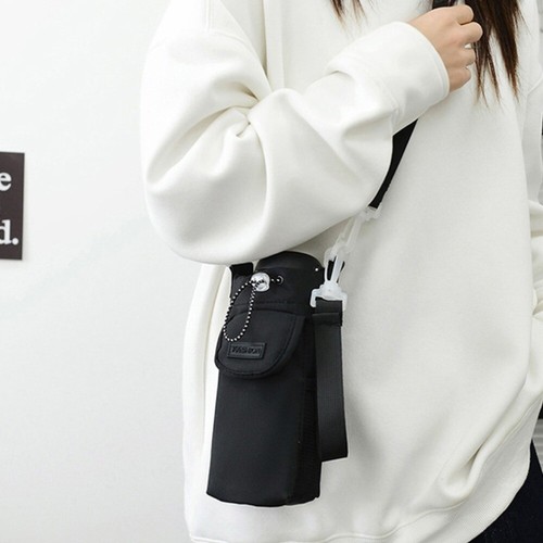 Shoulder Strap Crossbody Water Bottle Purse Water Bottle Sling Bag Walking - 第 13/17 張圖片