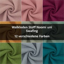 Walkloden Naomi von Swafing, gekochte Wolle, Wollwalkstoff (Meterware ab 0,50m)