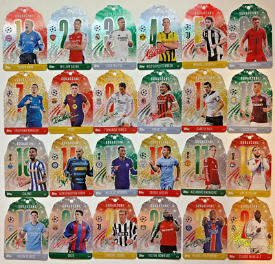 Topps Match Attax 24/25 CL 2024/2025 - Squadzone Karten aussuchen - SZ 1-24