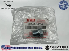 Suzuki Genuine OEM Authentic Suzuki PLUG,OIL DRAIN 09247-14036 09247-14036