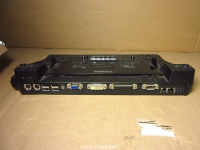 TOSHIBA  PA3314E-1PRP ADVANCED PORT REPLICATOR III 4x USB 2.0 Docking - EXCL PSU