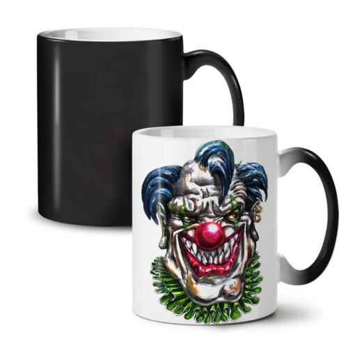 Evil Monster Clown NEW Colour Changing Tea Coffee Mug 11 oz | Wellcoda - Picture 1 of 7