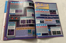 Nintendo Power Magazine Vol. #23 Poster Power Blade SNES NES Sim City