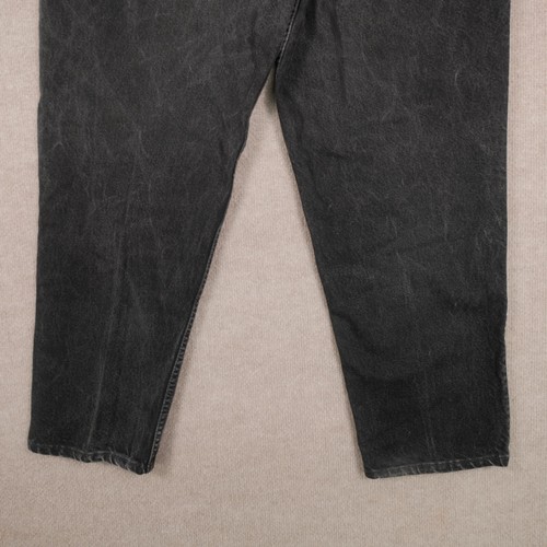 Levi's Loose 545 Brown Tab Men's 36x29 (33x27) Faded Black Wing 90's Vintage - Bild 15 von 20