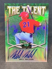 WILL WILSON RC SP AUTO #32/99 ~ 2019 LEAF VALIANT ~ SAN FRANCISCO GIANTS ROOKIE
