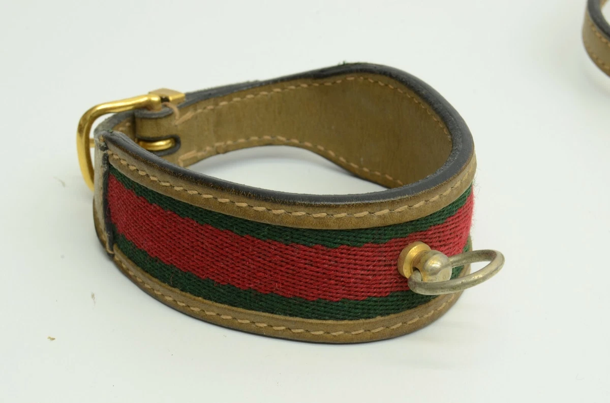 Gucci Dog Collar and Leash