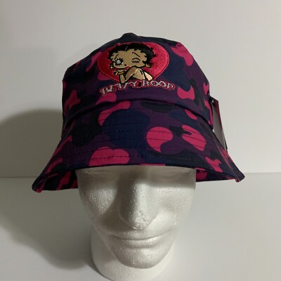 Angora Black Betty Boop Bucket Hat Black Betty Boop Bucket Hat: Personalized Vintage Style - Etsy main image 3