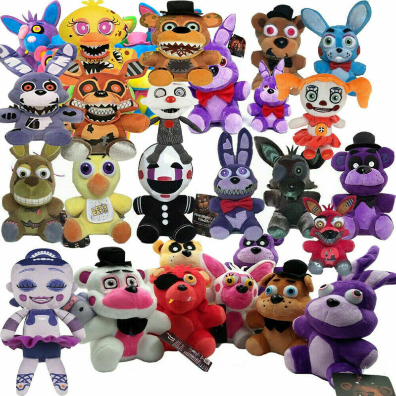 Bonecas de pelúcia Five Nights At Freddy's FNAF jogo de terror de pelúcia  brinquedo macio