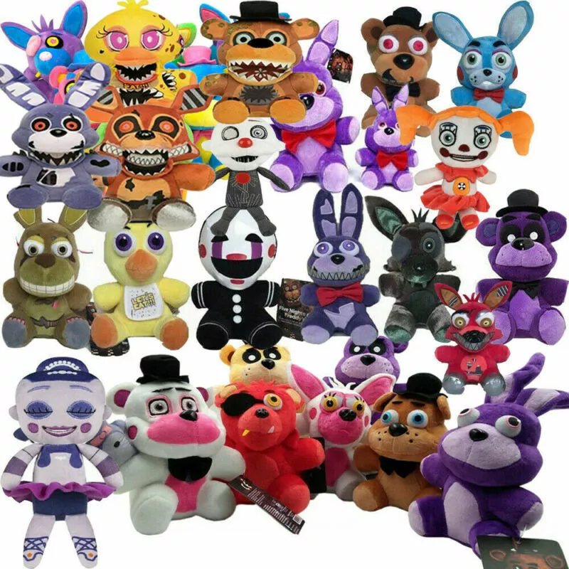 Five Nights At Freddy's FNAF Plush Dolls Stuffed Horror Game Teddy