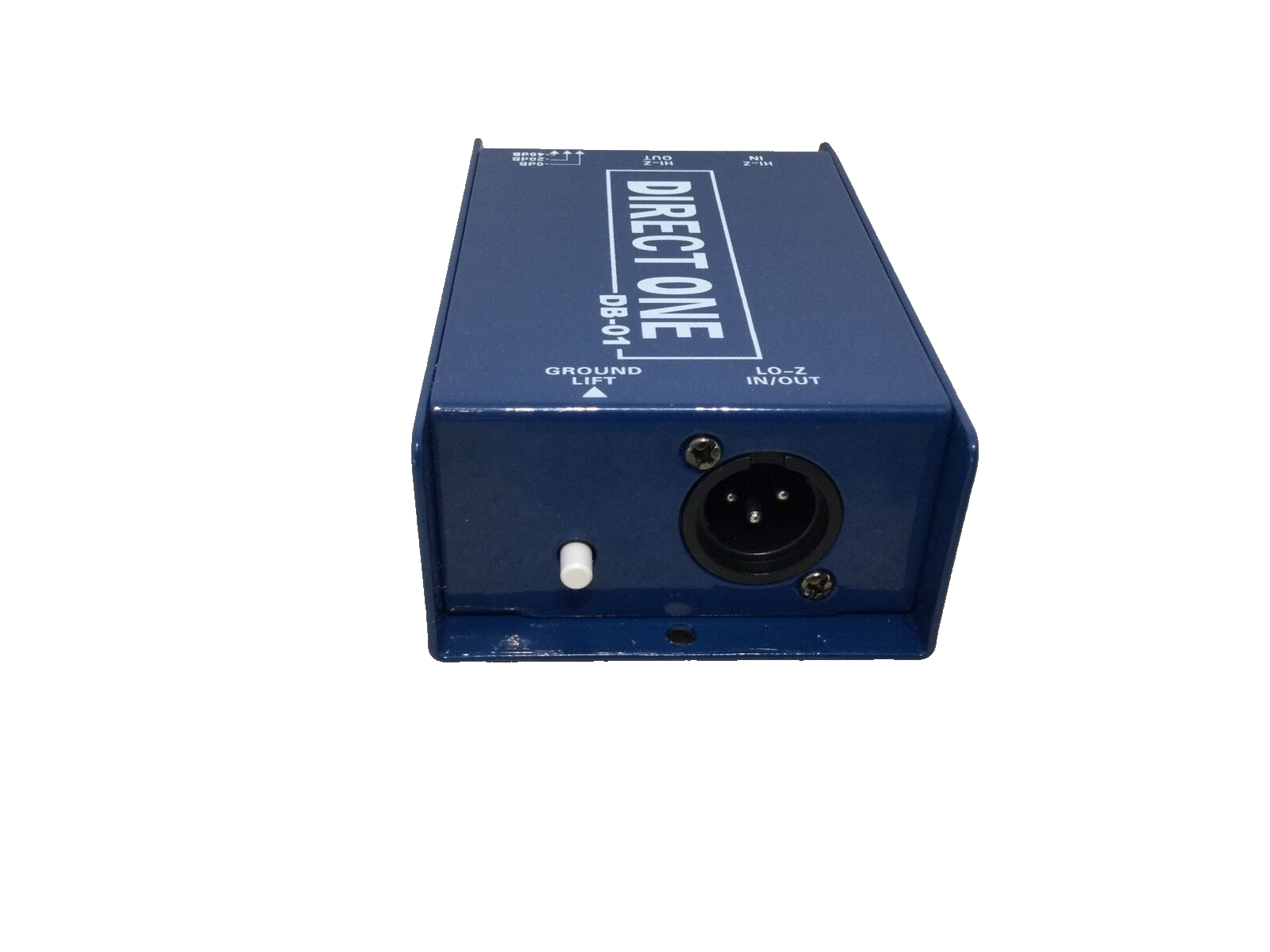 NEW DB01 Passive XLR to 1/4 Direct di Box with ground lift for guitar