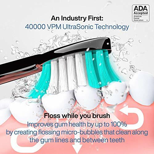 Black Series Ultra Whitening Toothbrush “ Ada Accepted Electric Toothbrush - Picture 3 of 7