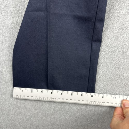 Cintas Pants Mens 32x32 Navy Blue 270-20 Comfort Flex Snap Cargo Uniform NWT - Picture 7 of 10