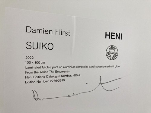 Damien Hirst - The Empresses - H10-4 Suiko - Signed Numbered Mint 2022 - Picture 7 of 10