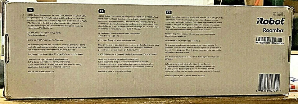 Nuevo robot aspirador iRobot Roomba 676 conectado Wi-Fi Foto 3 de 3