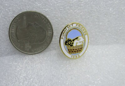 1993 Purrfest Friends Cats Kittens Pin