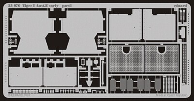 eduard 35976 x 1/35 Tiger I Ausf E Early detail set for Tamiya