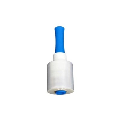 4'' x 1000Ft 720 Rolls Pallet Wrap Stretch Film Shrink Hand Wrap With Blue Handle