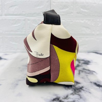 Emilio Pucci Handbag Pouch Clutch Bag Multi Used Woman Japan Used