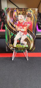 🔥 Drake Maye (RC) 🔥 2024 Select - Premier Level #113 Black & Green Shock Prizm