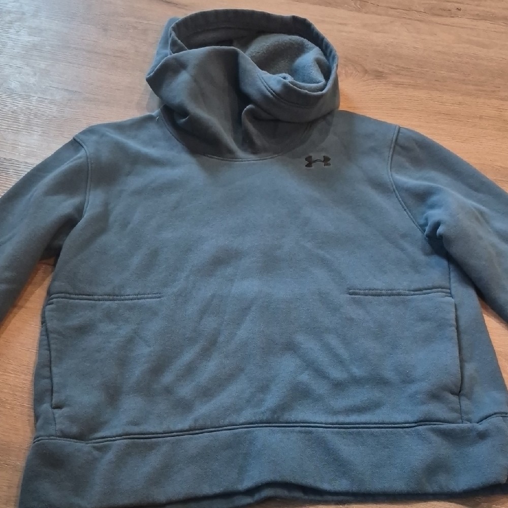 Under Armour Slate Blue Pullover Small - image 3