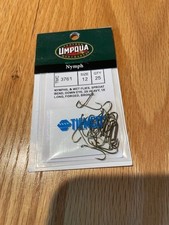 TMC 3761 Size 12 Package of 25 Fly Tying Hooks Tiemco Umpqua