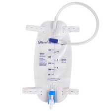 3 Pack Easy-Tap Catheter Leg Bag Urinary Drainage Bag, 500ml, Anti-Reflux Val...