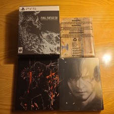 No game Final Fantasy XVI Deluxe Edition w/ SteelBook PlayStation 5 PS5