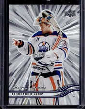 2025-26 Upper Deck Calvin Pickard Outburst Silver #317 Oilers