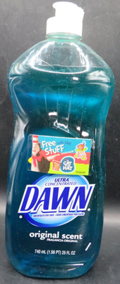 #ad #ad Ultra Concentrated Dawn Dish Liquid Original scent 25 fl oz USA 2003 Cat In Hat $20.00