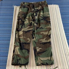 Propper Woodland Camo Combat Pants Mens Medium Short Waist 31-35 Cargo Military