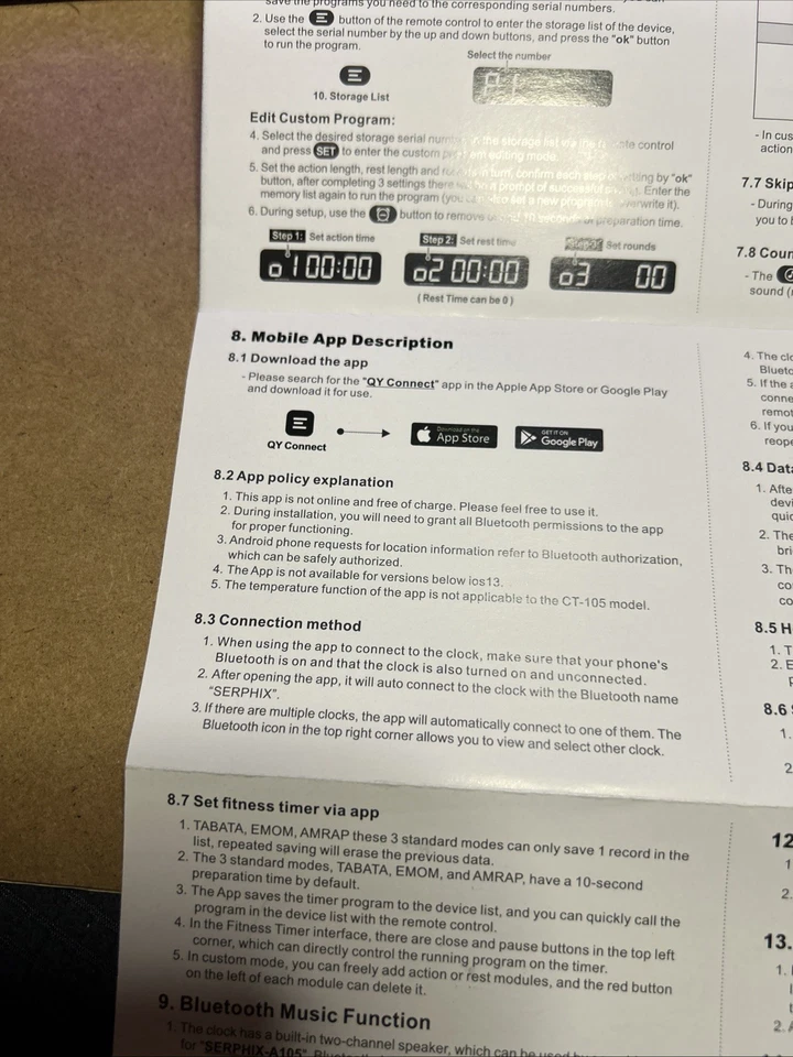 Часы секундомер и будильник Serphix CT-105 работают хорошо протестированы - Изображение 4 из 4