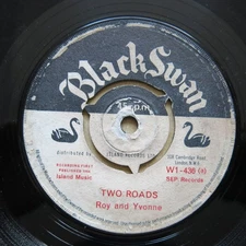 ROY AND YVONNE Two Roads / Join Together UK 7" Black Swan WI 436 1964