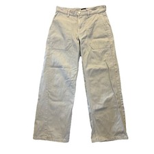 BDG Utility Pocket Beige Wide Leg Jeans Womens Size 24  in Neutral Cargo