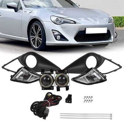 Pair LED Fog Lights Lamps w/Corner Lights For 2012- 2016 Toyota GT86 Scion FR-S