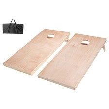 VEVOR 4x2ft Cornhole Set Portable Outdoor Corn Hole Toss Game Board Wood Carry