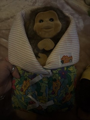 Little Monkey Lost Vintage Spielzeug Puppe - Cuddles The Monkey