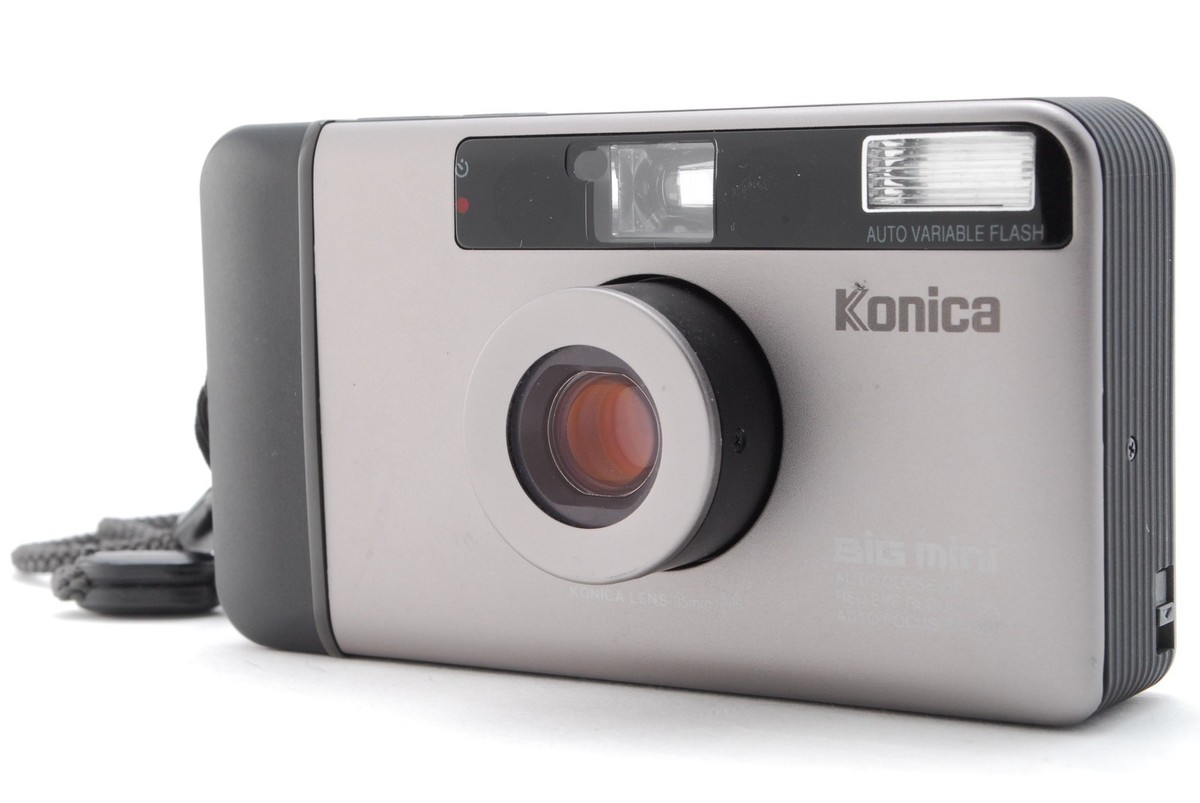 ■完動品 良品　Konica Big mini BM-301 LIMITED Near MINT W/Case] Konica Big mini BM-301 Limited 35mm Point