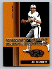 2006 Donruss Threads Century Legends  Jim Plunkett CL-12