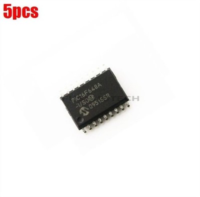 5Pcs Sop Mcu 8Bit 7Kb   PIC16F648A PIC16F648A-I/SO Ic New qn *pt