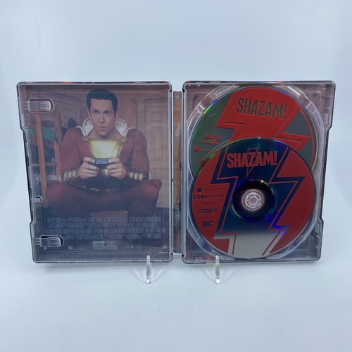 Justice League, Shazam, and Aquaman BlueRay DVD SteelBooks (3 movies) - Picture 22 of 24