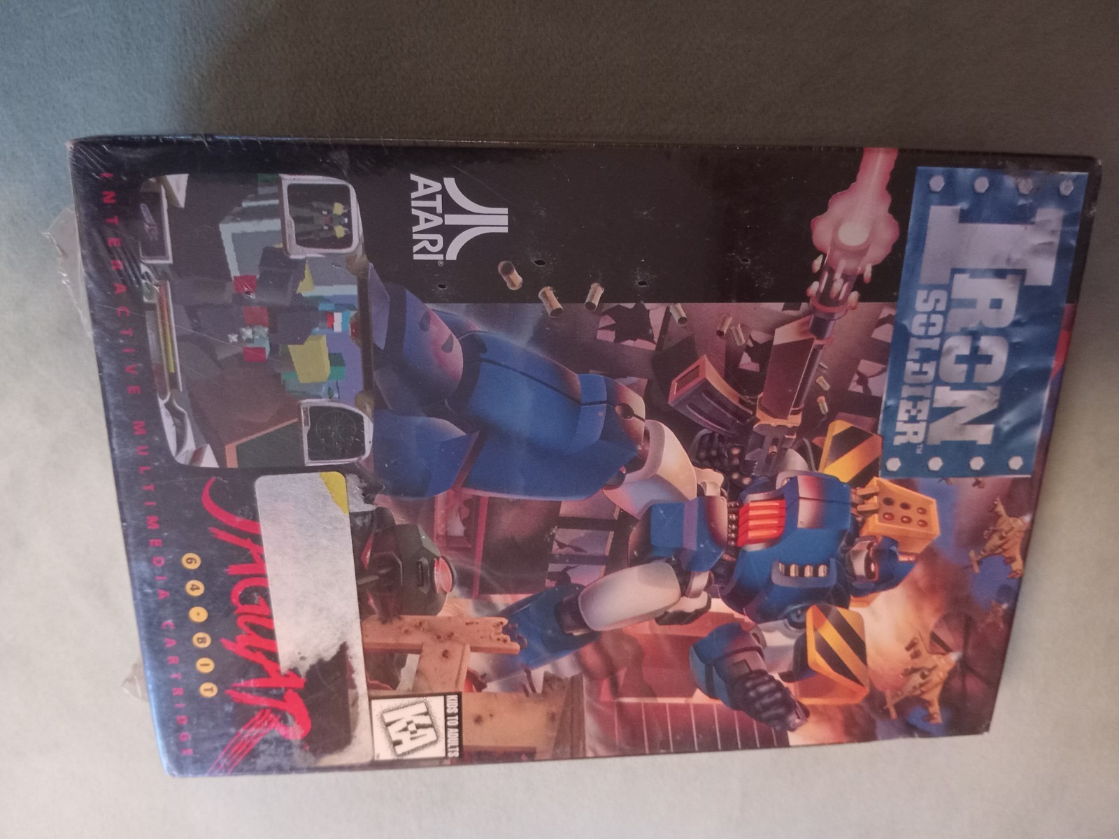 jeu neuf sous blister Jaguar PAL euro IRON SOLDIER