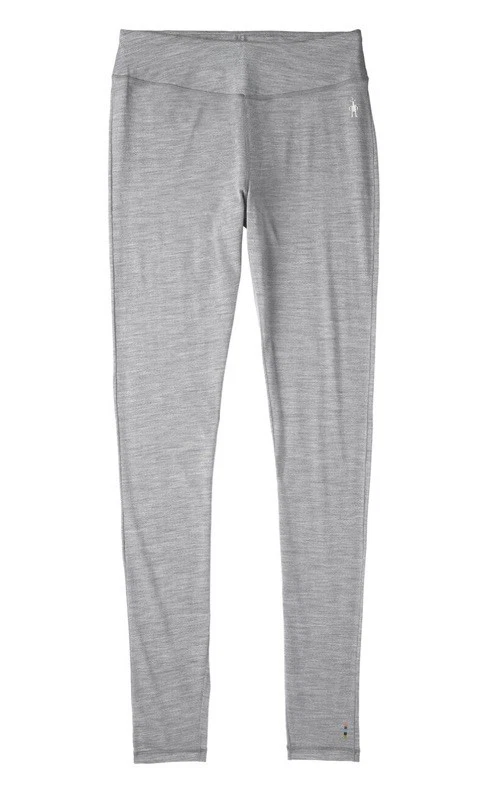Leggings femininas Smartwool camada base merino para todas as estações US$ 90 - Cinza claro - Média - Imagem 3 de 4