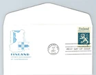 S06-4989, FINLAND INDEPENDENCE 50TH ANNIV., *ARTCRAFT FIRST DAY COVER