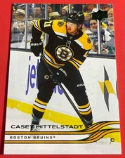 2025-26 Upper Deck Series 2 Holiday Casey Mittelstadt #261 Bruins