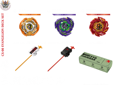 Takara Tomy Mall STORE Exclusive BEYBLADE X CX-00 Evangelion Deck