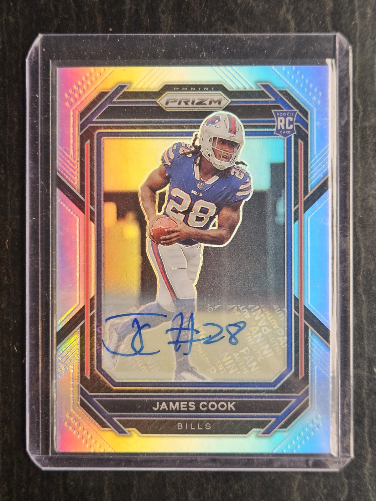 2022 Panini Prizm Silver #319 James Cook Auto Autograph RC Rookie